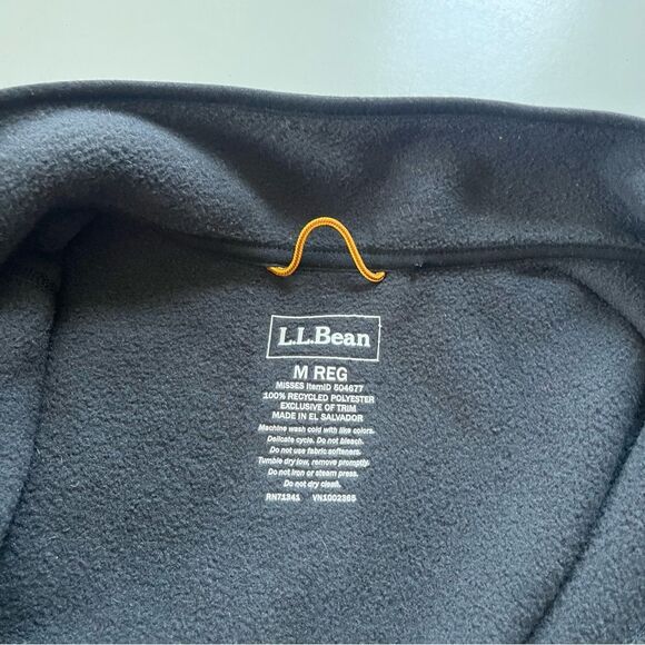 L.L Bean Women's Mountain Classic Fleece Jacket Medium - Picture 11 of 11